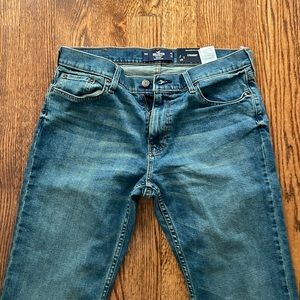 Brand New Hollister Epic Flex straight jeans